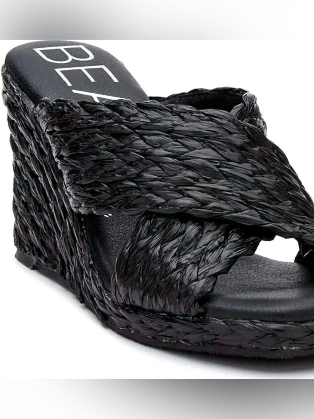 Matisse Bondi Wedge-Black NWOB